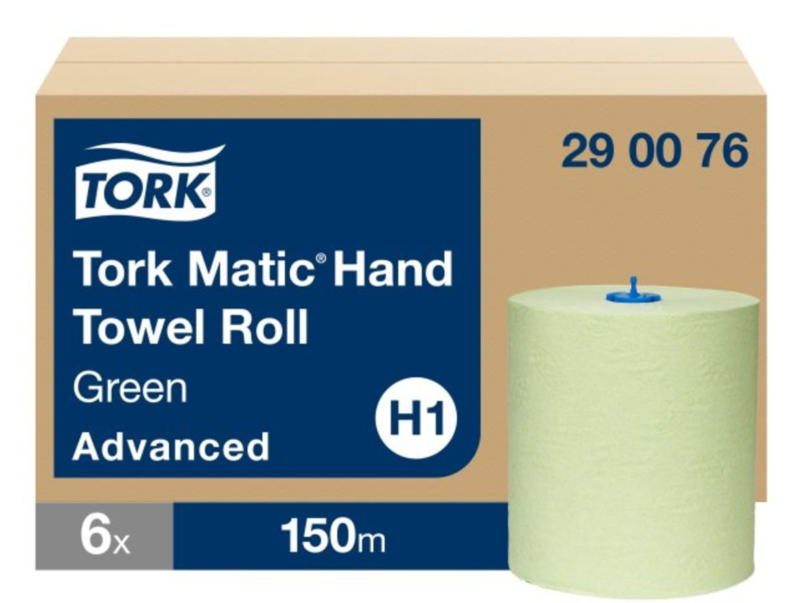 Ręcznik Matic Tork H1 290076 Soft Green 150m x6